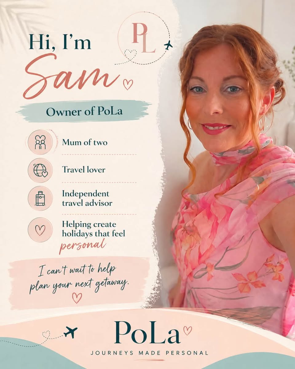 Sam, owner and independent travel advisor at PoLa